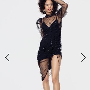 NWT For Love & Lemons Clemence midi dress